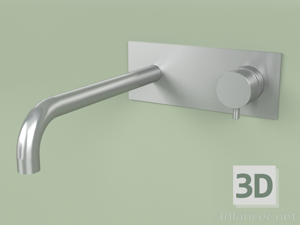 3D Modell Wandmischer mit Auslauf 250 mm (13 71, AS) - Vorschau