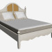 3d модель Двоспальне ліжко Yliof – превью