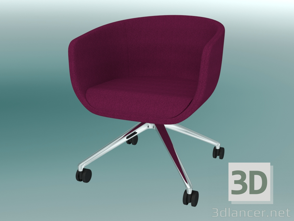 3 डी मॉडल कुंडा कुर्सी (10NS) - पूर्वावलोकन