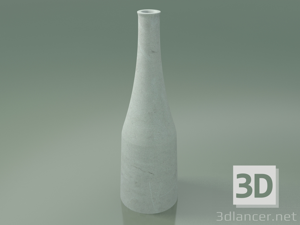 3d model InOut Decorative Bottle (91, White Ceramic) - preview