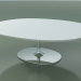 3d model Mesa de centro oval 0636 (H 35 - 90x108 cm, F01, CRO) - vista previa