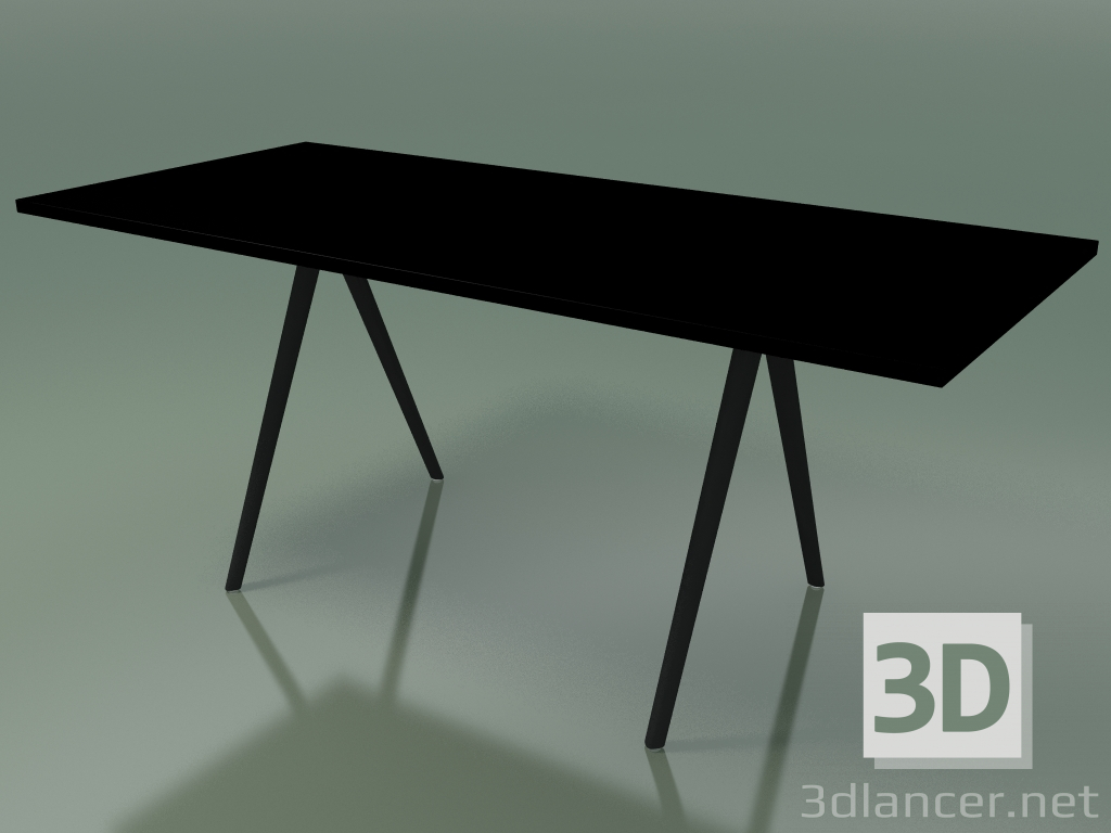 3D modeli Dikdörtgen masa 5403 (H 74 - 79x179 cm, melamin N02, V44) - önizleme
