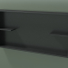 3D Modell Offene Box mit Regalen (90U31004, Deep Nocturne C38, L 96, P 12, H 48 cm) - Vorschau