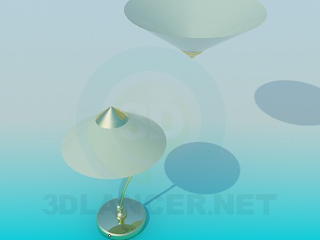 3d model Una lámpara de escritorio y un conjunto de lámpara - vista previa