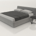 3D modeli Çift kişilik yatak BOCA SLIMBED - önizleme