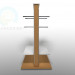 3d model Central stand for clothes - preview