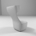 3D Sandalye Freistil x Dawid Tomaszewski Koleksiyonu. Rolf Benz. modeli satın - render