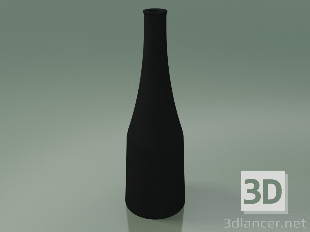 3D Modell InOut dekorative Flasche (91, Anthrazitgrau Keramik) - Vorschau