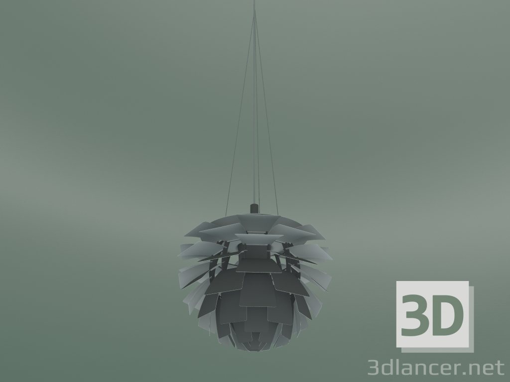 modello 3D Lampada a sospensione PH Artichoke (⌀480, 100W E27, ST POL V2) - anteprima