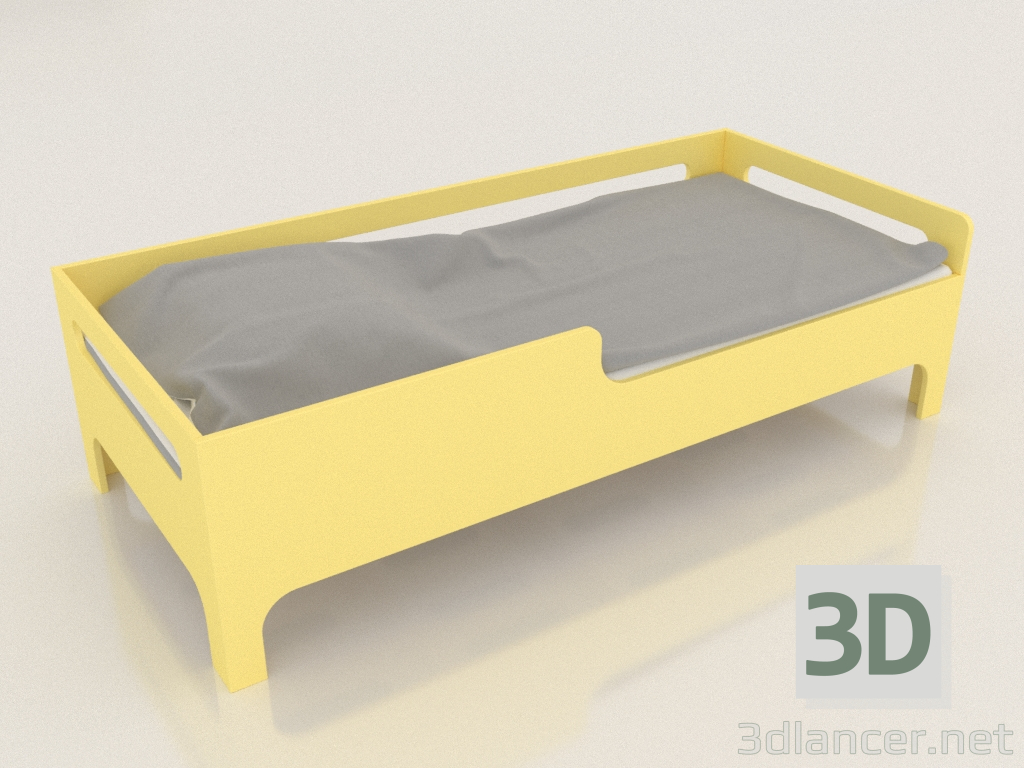 3d модель Ліжко MODE BL (BCDBL1) – превью