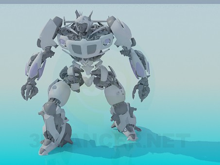 modèle 3D Transformer - preview