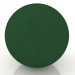modello 3D Poggiapiedi Spheric Ottoman (verde scuro) - anteprima