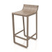 3d model Semi-bar stool (Bronze) - preview