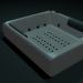 bañera 3D modelo Compro - render