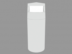 Lámpara de poste REEF BOLLARD 180 ° (S5267W)