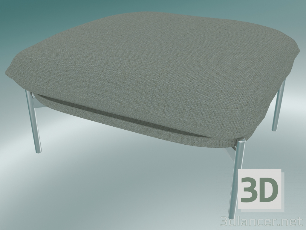 3D Modell Sitzpuff Cloud (LN4, 78х74 Н 40cm, Verchromte Beine, Sunniva 2 717) - Vorschau