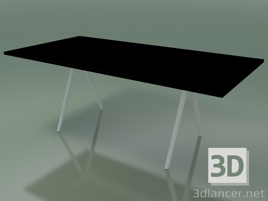 3D modeli Dikdörtgen masa 5404 (H 74-99x200 cm, melamin N02, V12) - önizleme