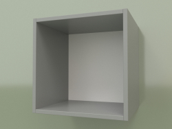 Open hinged shelf (Gray)