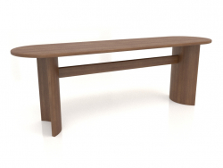 Table à manger DT 05 (2200x600x750, bois brun clair)