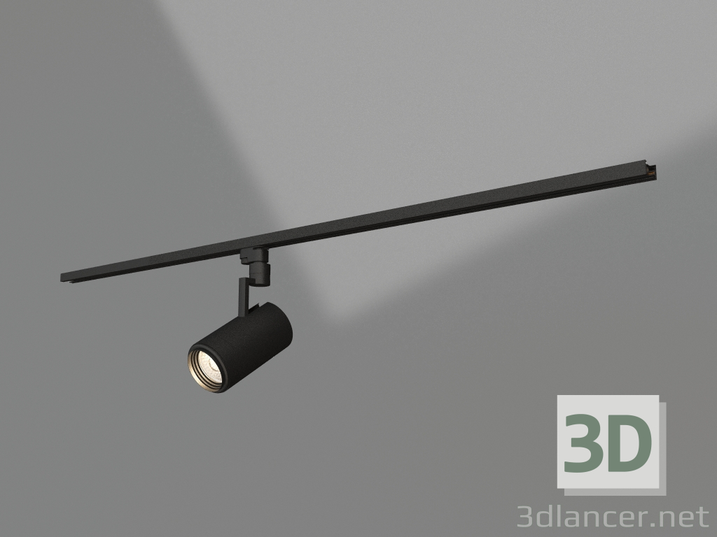 modèle 3D Lampe LGD-ZEUS-2TR-R100-30W White6000 (BK, 20-60 deg) - preview