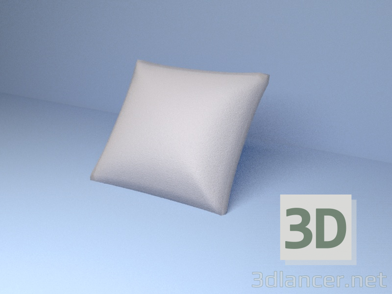 modello 3D Cuscino - anteprima