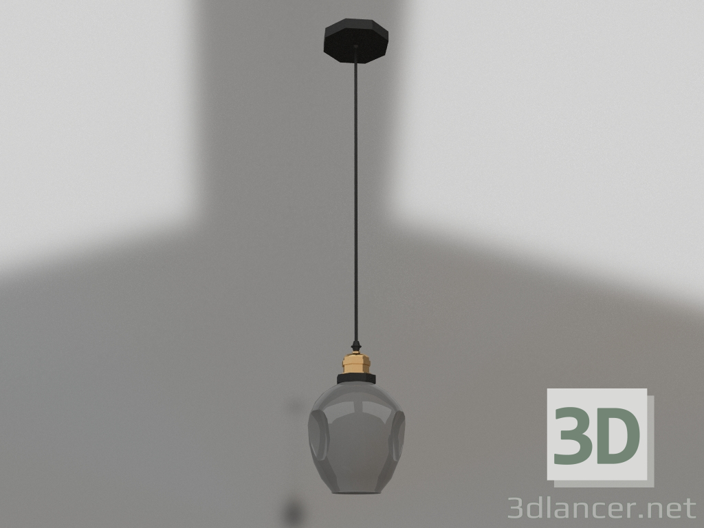 modèle 3D Cintre Niss noir (07512-1A,19) - preview