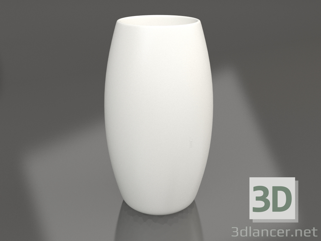 modèle 3D Cache-pot 2 (Gris agate) - preview
