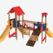 3d model Children's play complex (1206) - preview