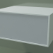 modèle 3D Boîte (8AUAAA01, Blanc Glacier C01, HPL P03, L 48, P 36, H 24 cm) - preview