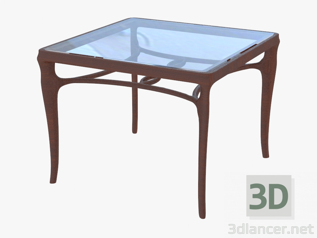 modèle 3D Table à manger carrée (jsd4212b) - preview