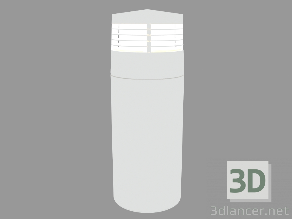 modello 3D Postlight REEF BOLLARD CON GRIGLIA (S5292) - anteprima