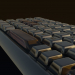 3d model teclado - vista previa