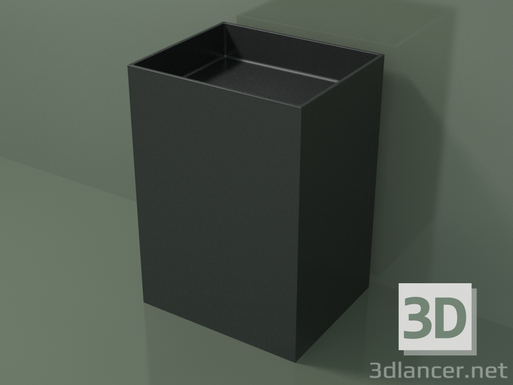 modèle 3D Lavabo sur pied (03UN36301, Deep Nocturne C38, L 60, P 50, H 85 cm) - preview