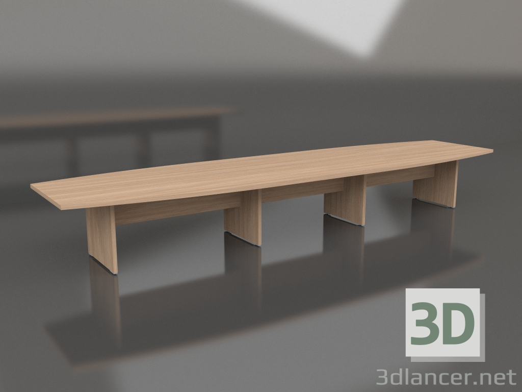 modello 3D Tavolo di negoziazione Mito MIT25 (5400x1400) - anteprima