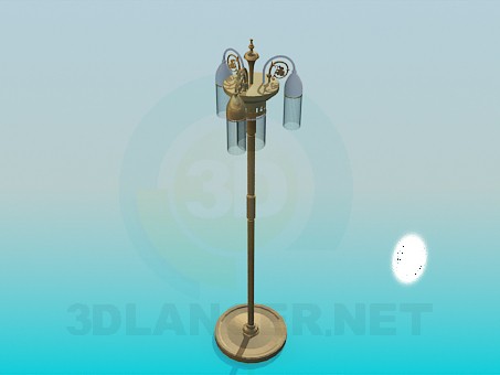 3d модель Напольный светильник – превью