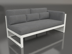 Modular sofa, section 1 right, high back (Agate gray)