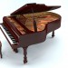 3d фортепьяно модель купить - ракурс