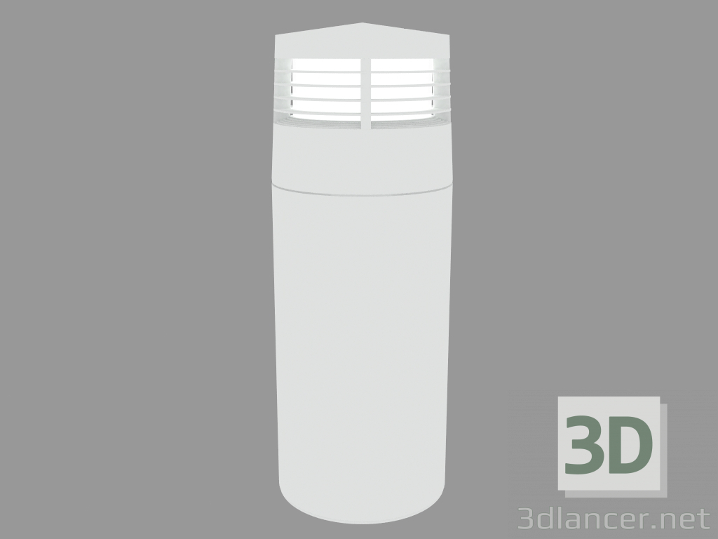 modello 3D Postlight REEF BOLLARD CON GRIGLIA (S5297W) - anteprima