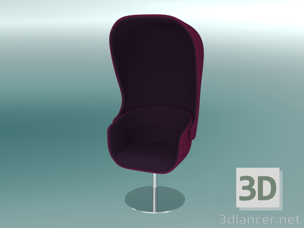 3D modeli Döner sandalye (11R) - önizleme