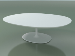 ओवल कॉफी टेबल 0689 (एच 35 - 90x108 सेमी, एम 02, वी 12)