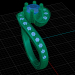 Ring mit Amethyst 3D-Modell kaufen - Rendern