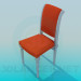 3D modeli Oyma ayaklı sandalye - önizleme