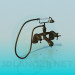modello 3D Miscelatore vasca-doccia in stile antico - anteprima
