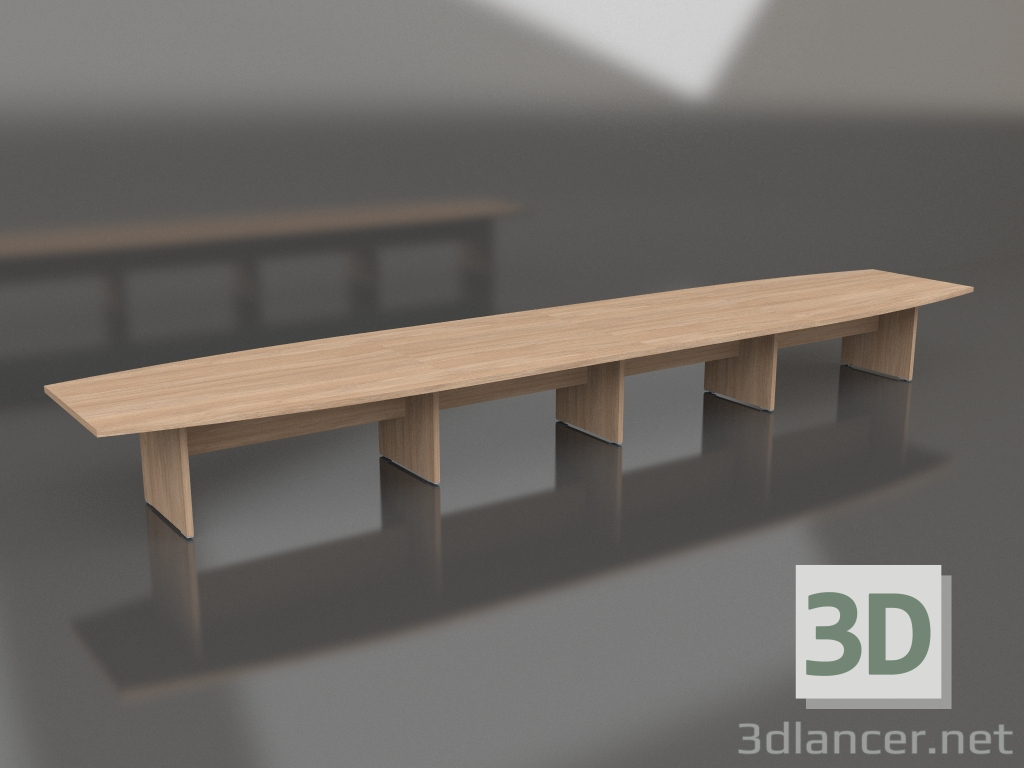 3D modeli Konferans masası Mito MIT26 (6800x1400) - önizleme