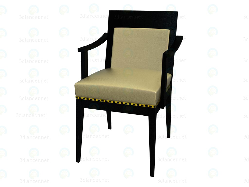 Modelo 3d Cadeira Inlay SSb - preview
