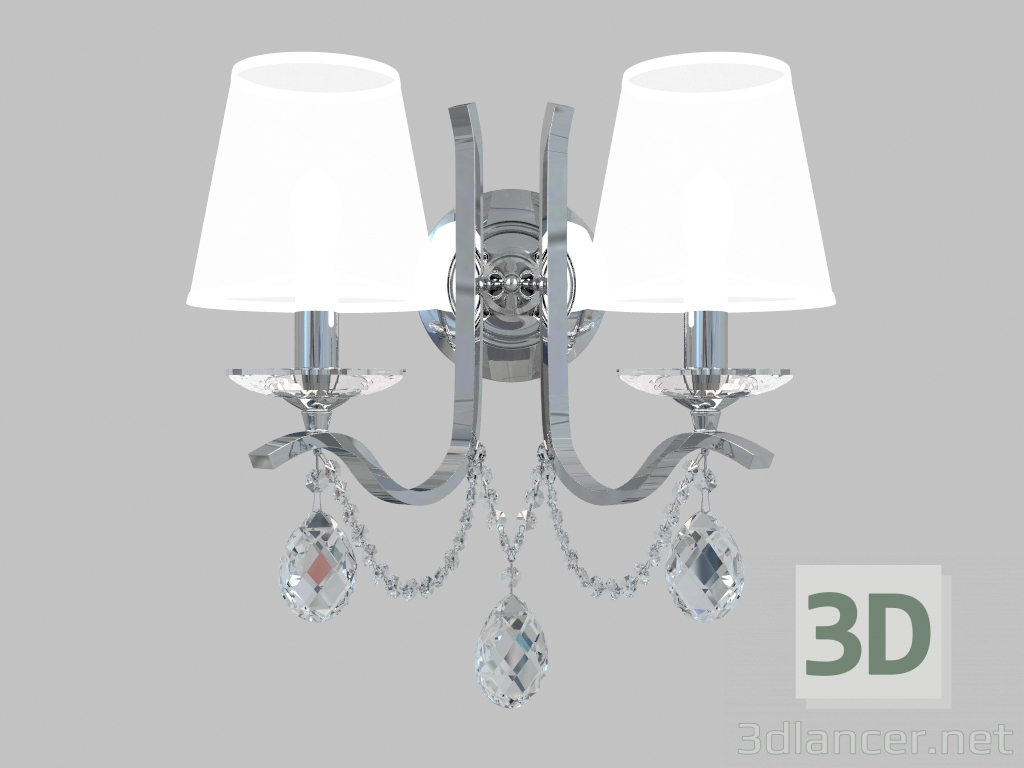3D Modell Wandlampe (33002A) - Vorschau
