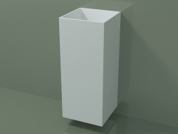 Wall-mounted washbasin (03UN16102, Glacier White C01, L 36, P 36, H 85 cm)