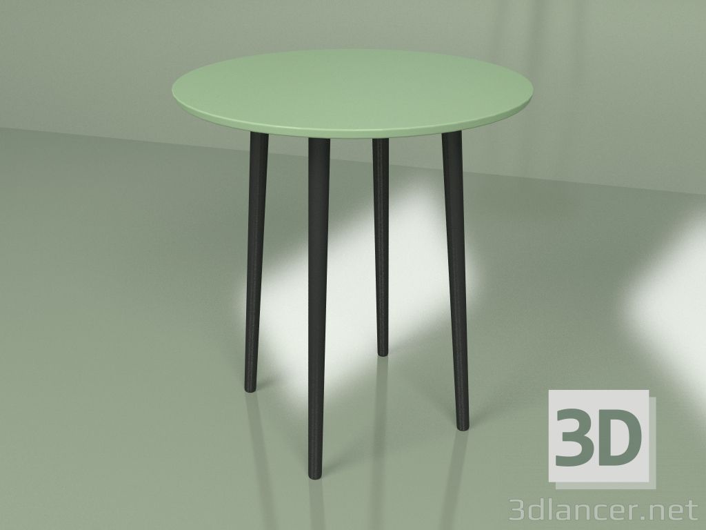 3D modeli Küçük yemek masası Sputnik 70 cm (keil) - önizleme