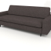 3D Modell Jean 2,5-Sitzer-Sofa (Anthrazit) - Vorschau