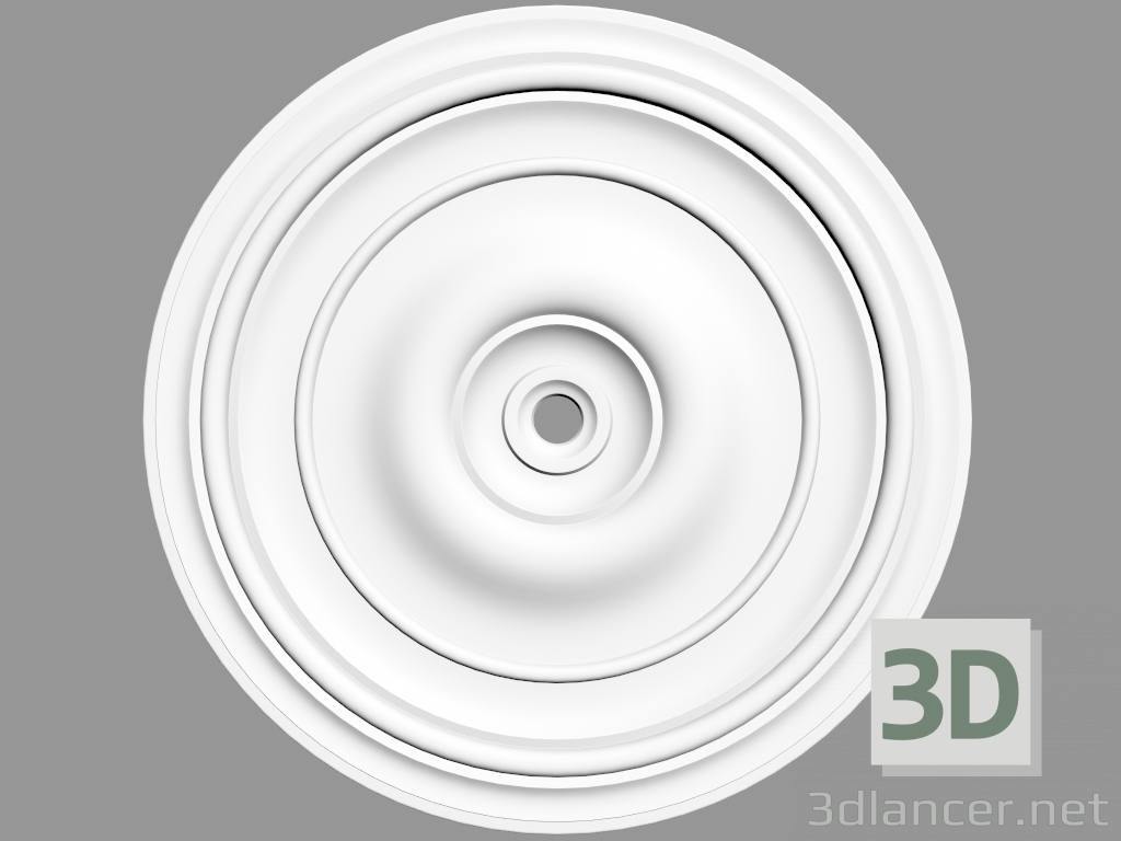 3d model Ceiling outlet (P60) - preview